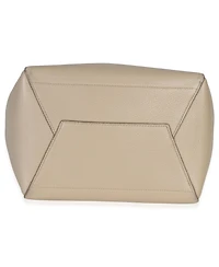 Pre-Owned Celine Taupe Soft Grained Calfskin Medium Sangle Bucket Bag