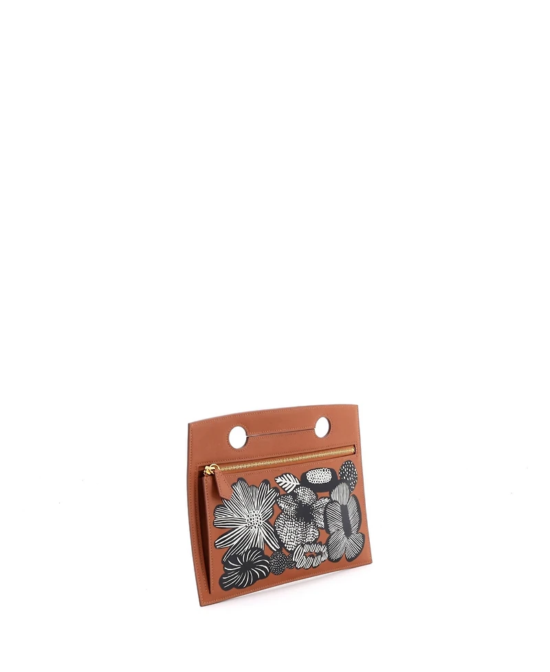 Pre-Owned Hermes 20 Backpocket Pouch Printed Swift