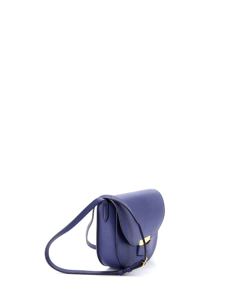 Pre-Owned Celine Small Trotteur Crossbody Bag Grainy Leather