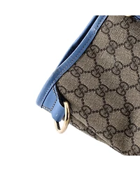 Pre-Owned Gucci Medium Joy Tote Gg Coated Canvas with Leather