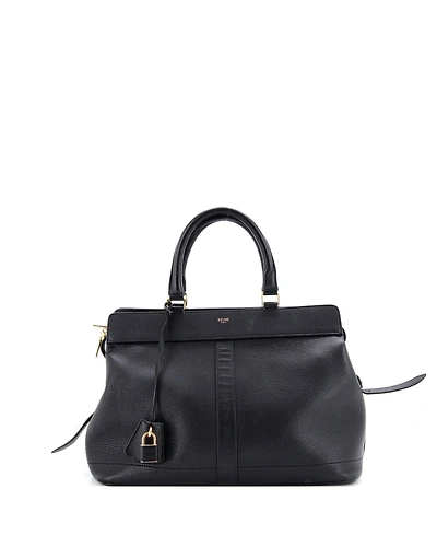 Pre-Owned Celine Medium Cabas de France Tote Leather