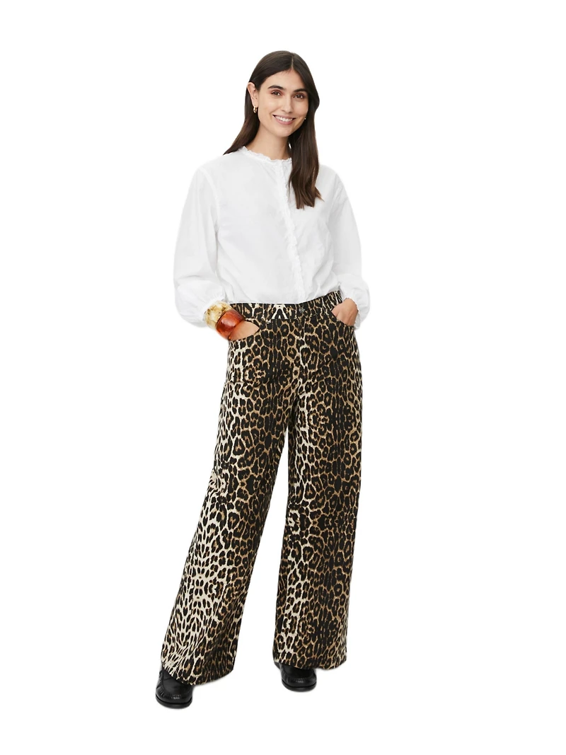 Masai Copenhagen Women's MaPassang Leopard Print Jeans