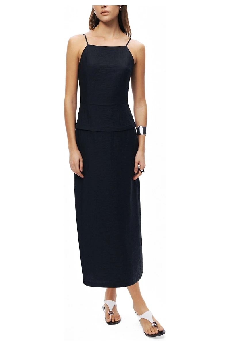 Nocturne Women's Spaghetti Strap Maxi Dress