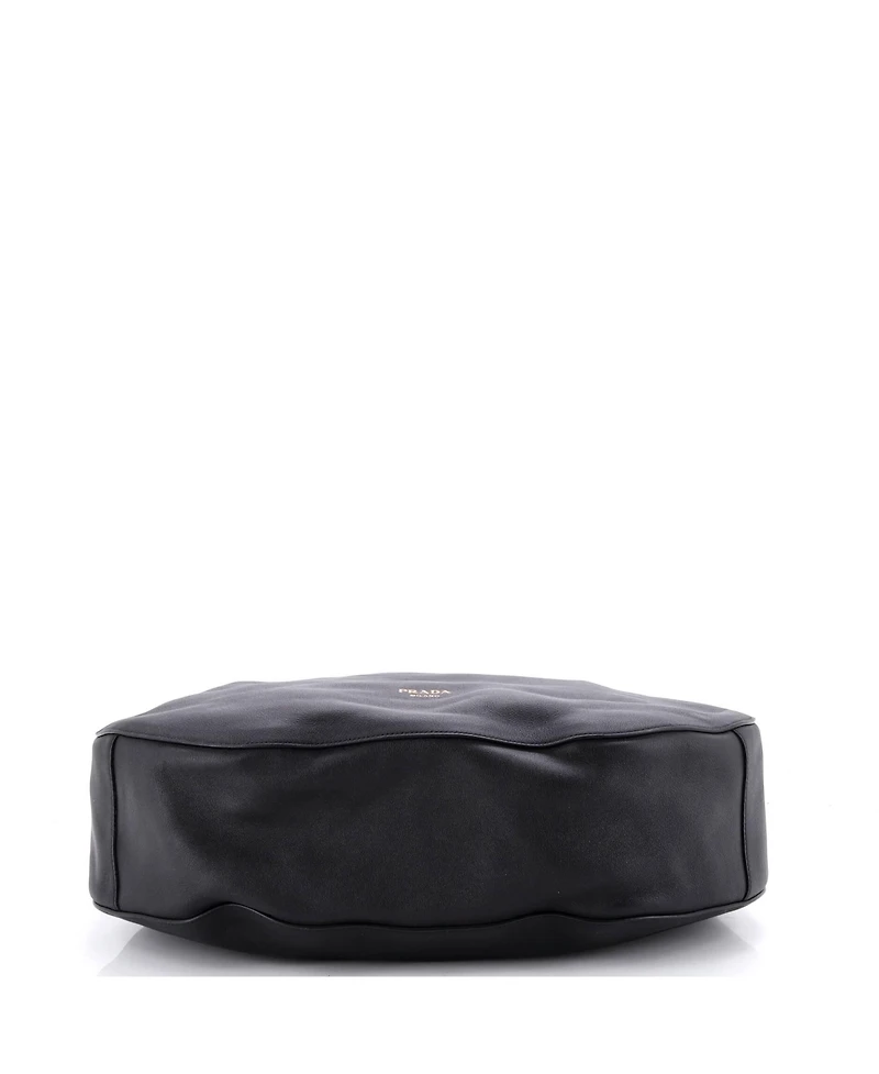 Pre-Owned Prada Large Slouch Hobo Leather