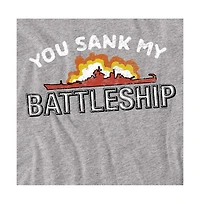 Logovision Men's Battleship You Sank My T Shirt