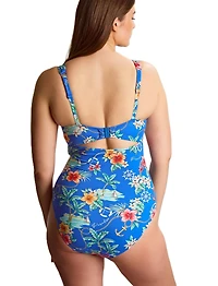 Panache Lingerie Women's Paradiso Zadie Underwire Full Coverage Rouched One Piece Swimsuit