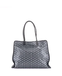 Pre-Owned Goyard Pm Hardy Pet Carrier Coated Canvas
