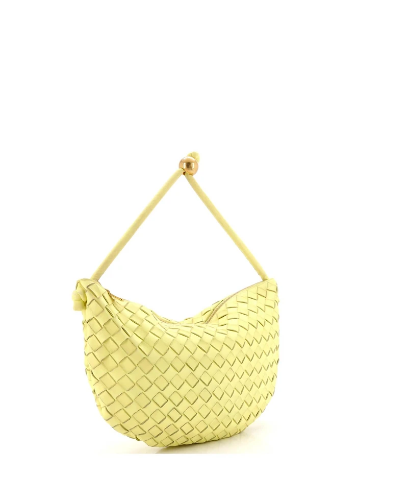 Pre-Owned Bottega Veneta Medium Turn Pouch Intrecciato Nappa