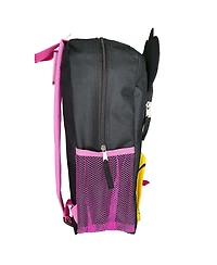 Disney Minnie Mouse Front Body 16 Inch Backpack with 3D 3 Zipper Pockets