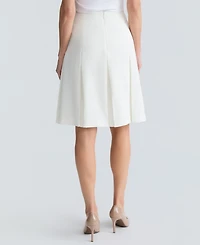 Kasper Women's Pleated Flare Skirt