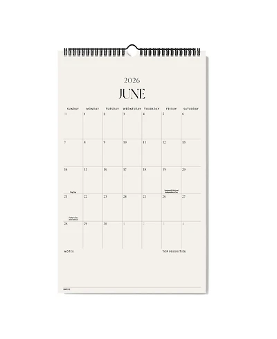 Gnuadz Wall Calendar 2026 Monthly Planner Jul-Dec Home Office Gift