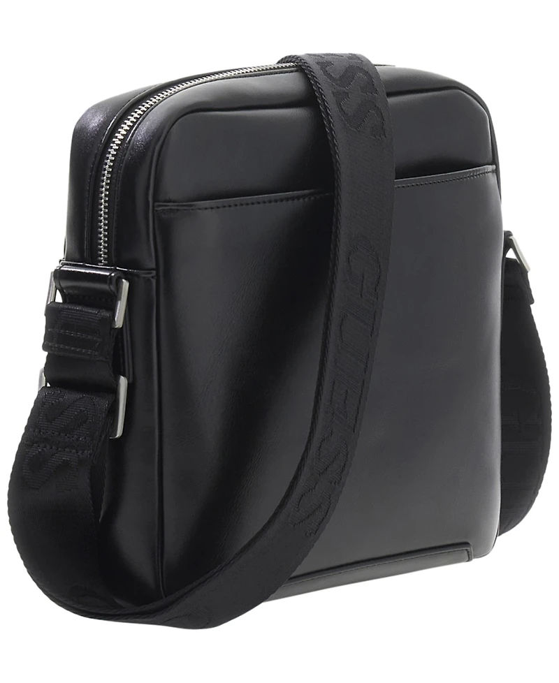 Guess Men's Torino Functional Zip-Top Crossbody Bag