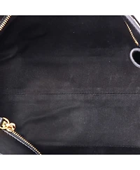 Pre-Owned Versace Large Palazzo Medusa Belted Convertible Tote Leather