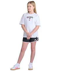 adidas Girls' 7-16 Short-Sleeve Boyfriend T-Shirt