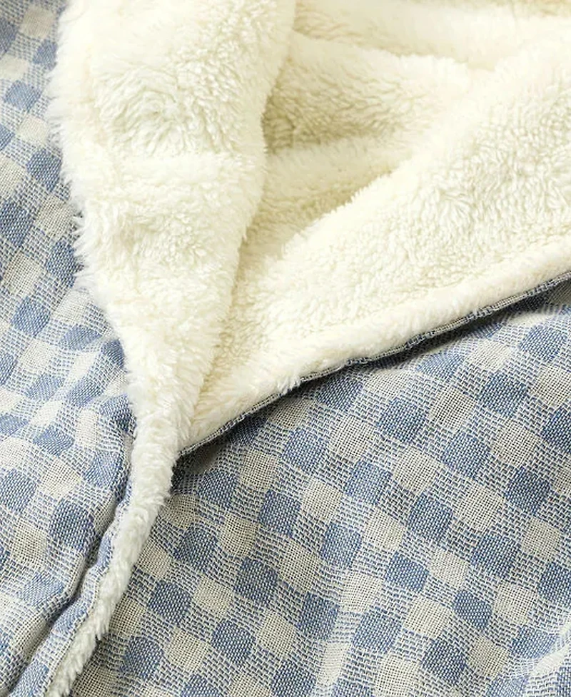 Uncommon Goods Warmest Hug Sherpa-Lined Robe