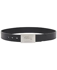 Lacoste Men's Leather Debossed Logo Belt