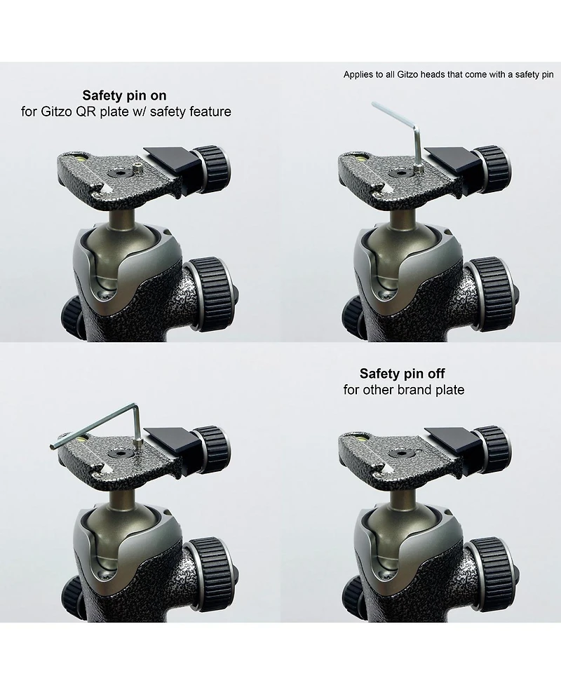 Gitzo GT0545T Traveler Series 0 4-Section Carbon Fiber Tripod with GH1382TQD Center Ball Head