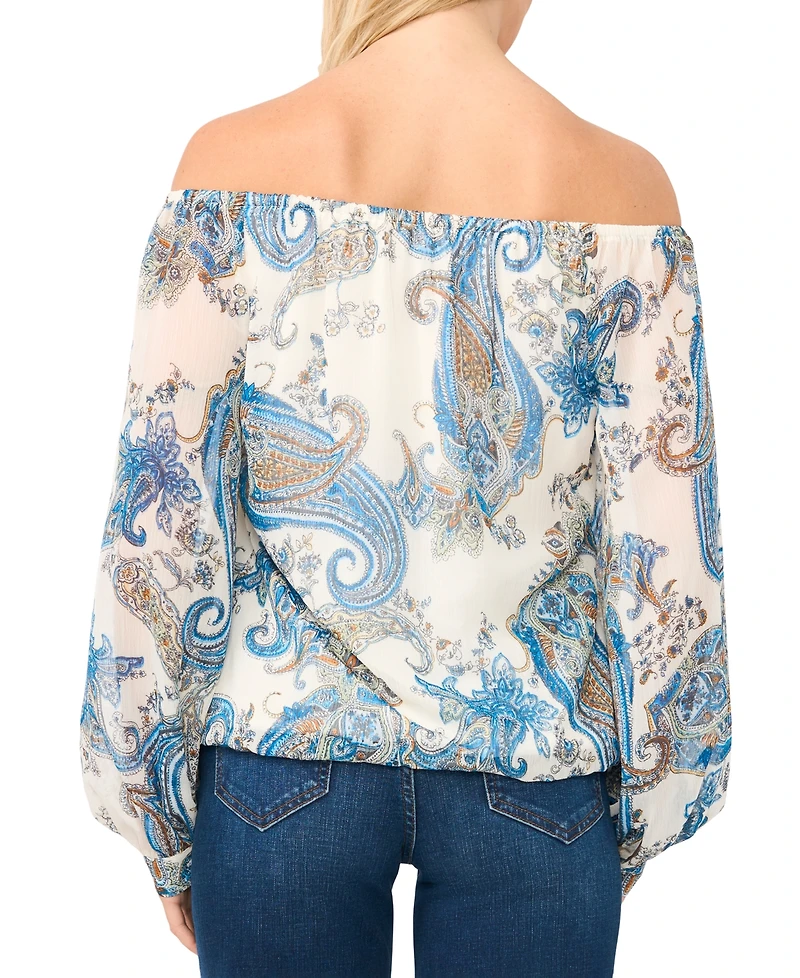 Ots Long Svl Blouse W Tie