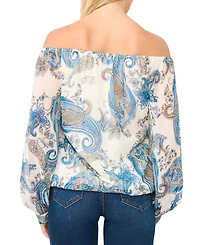 Ots Long Svl Blouse W Tie