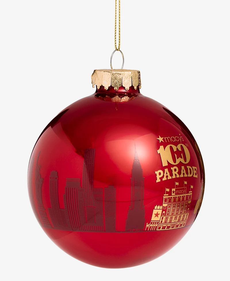 Macy's 100th Thanksgiving Day Parade Billie Brightpaw Bear Ornament, Macy's Exclusive