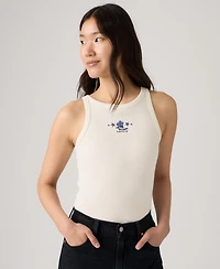 Levi's Women's Graphic Hayes Racer Sleeveless Tank Top