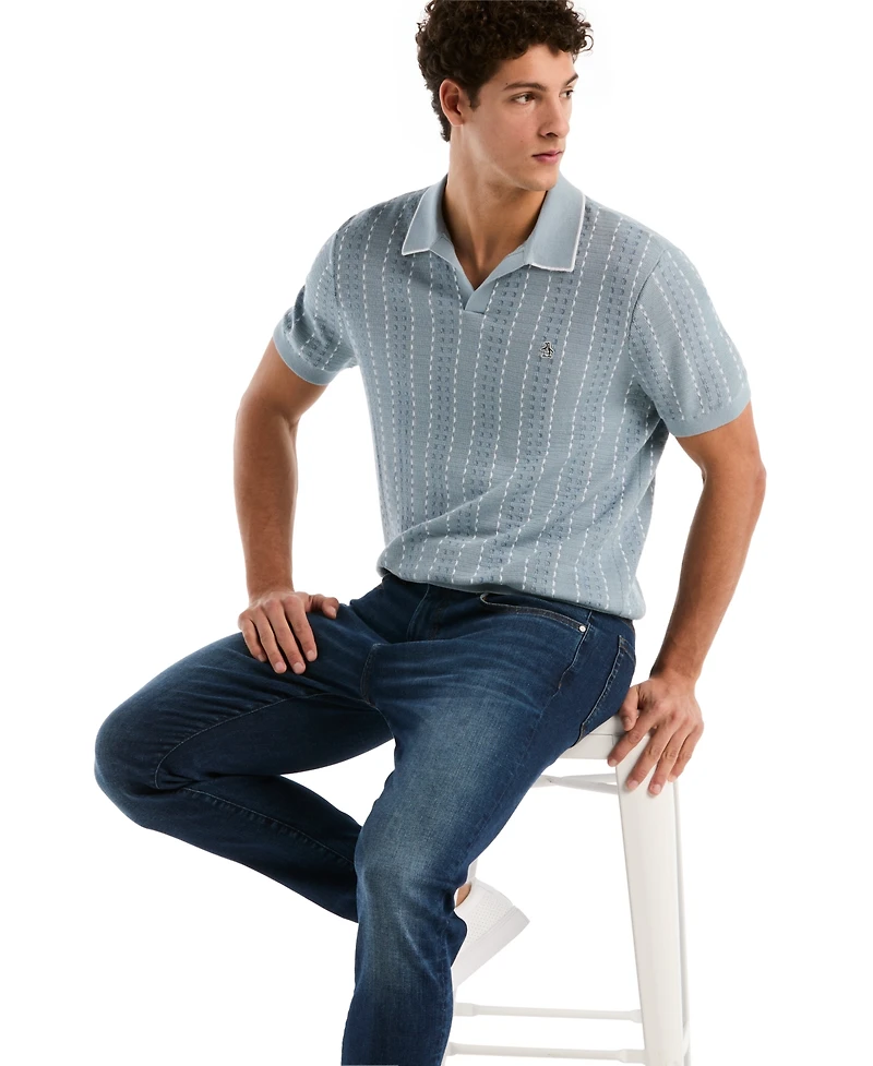 Original Penguin Men's Johnny Collar Short-Sleeve Polo Shirt