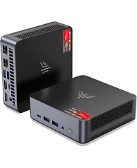Kamrui AM21 Mini Pc Ryzen 7 8745HS, 32GB DDR5 1TB Ssd, Radeon 780M USB4 Quad Display, Dual Lan, WiFi 6