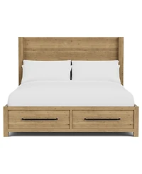 Davie 3-Pc. Queen Storage Bedroom Set (Panel Bed