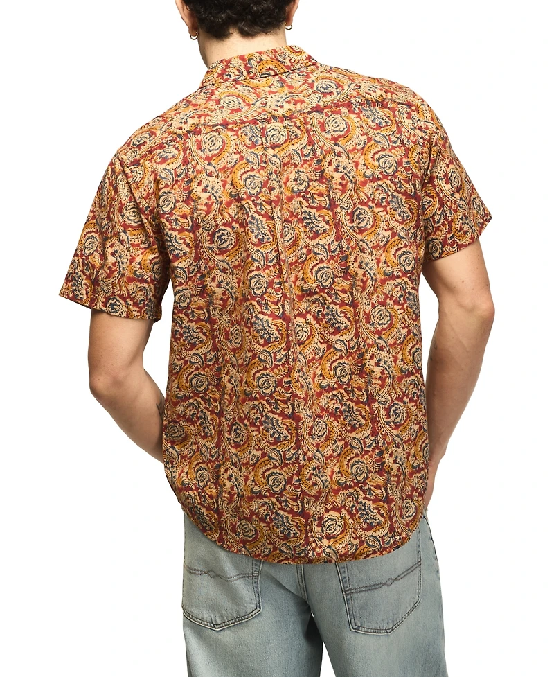 Lucky Brand Men's San Gabriel Floral Print Shirt