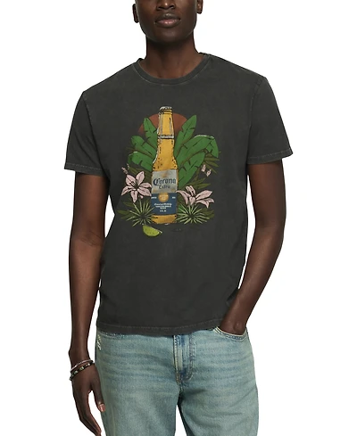 Lucky Brand Men's Corona Tropical Graphic T-Shirt