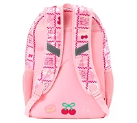 Rainbow Sugar Girls' Backpack, Calculator and Strawberry Shaped Lunch Box, 3-Piece Set