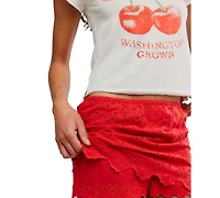 Free People Women's Cotton Eyes On You Skort