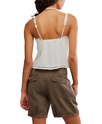 Free People Women's Viscose Little Love Tank Top
