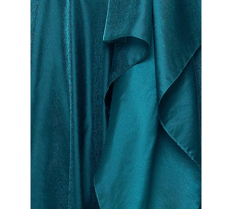 Xscape Petite One Shoulder A-Line Long Dress