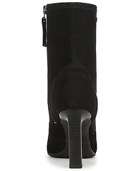 Franco Sarto Women's Delani Square Toe Zip Short Boots