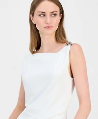 I.n.c. International Concepts Women's Hardware Detail Sleeveless Knit Top, Macy's Exclusive
