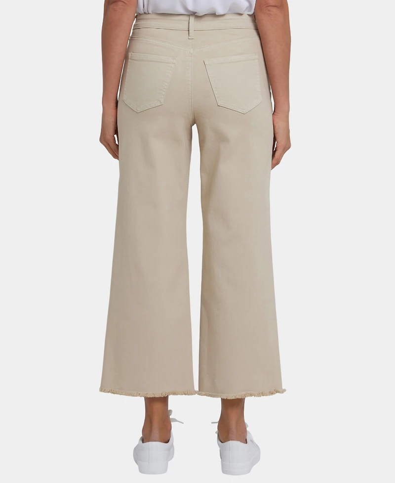 Nydj Women's High-Rise Coco Relaxed Wide-Leg Crop Jeans