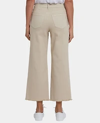 Nydj Women's High-Rise Coco Relaxed Wide-Leg Crop Jeans