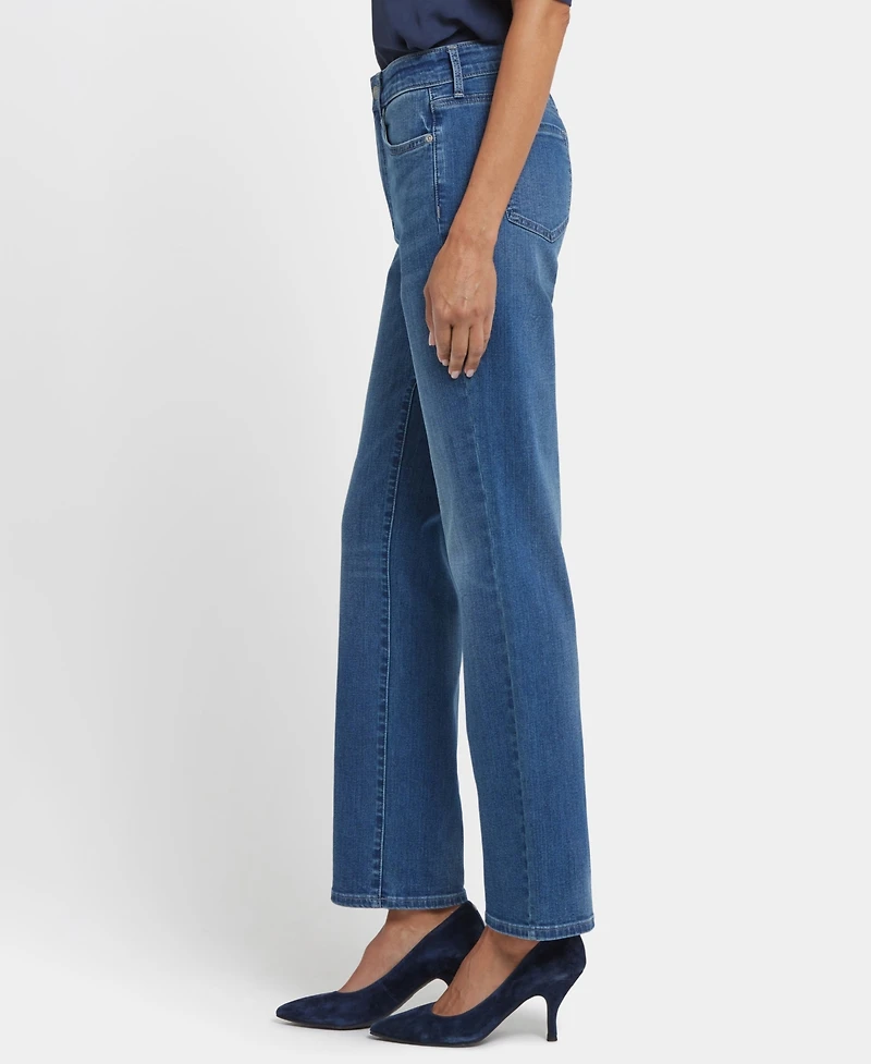 Nydj Women's High-Rise Marilyn Straight Jeans