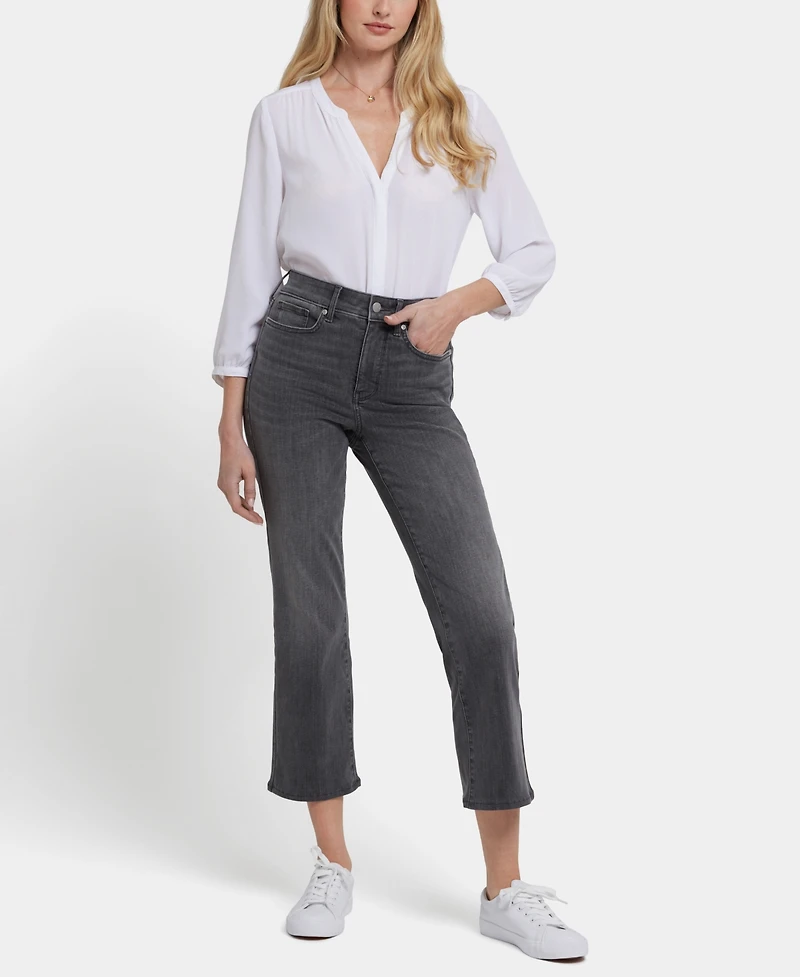 Nydj Women's High-Rise Marilyn Straight Ankle Jeans