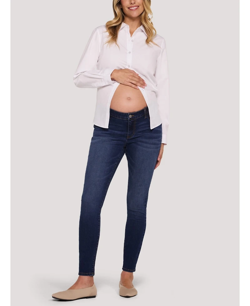 Motherhood Maternity Under the Belly Ankle Skinny Jeans