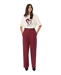Masai Copenhagen Women's Mapryscian High Waisted Wide Leg Pants