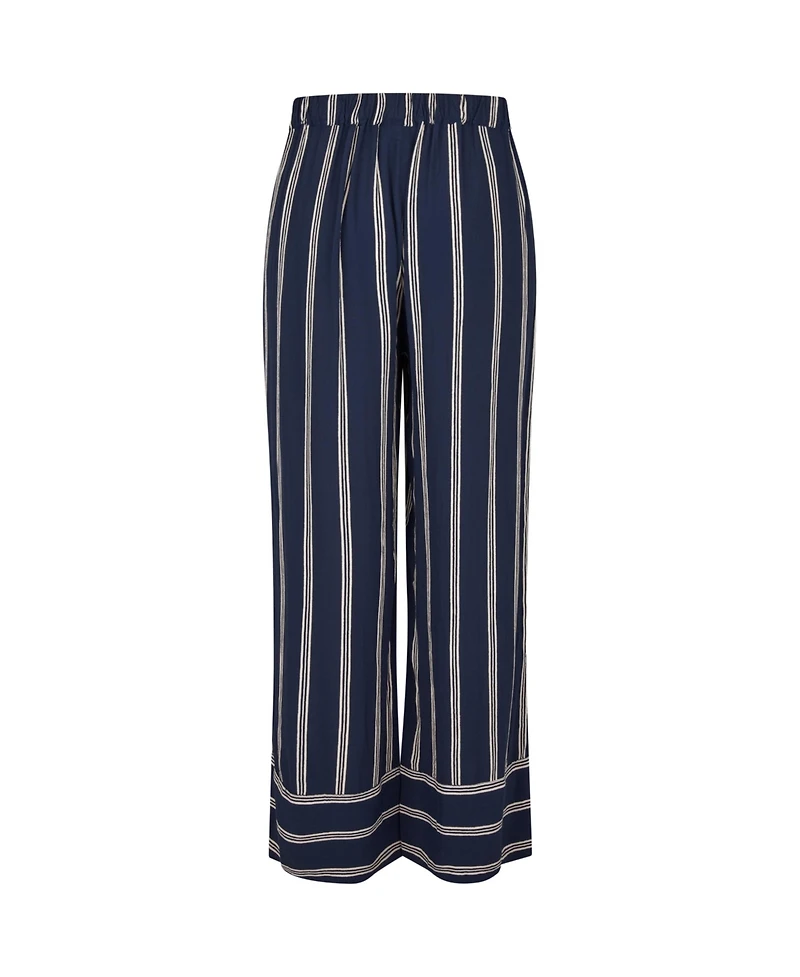 Masai Copenhagen Women's MaPattys Striped Wide Leg Trousers