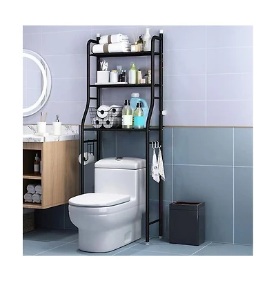 homfan Space-Saving 3-Tier Over Toilet Storage Rack