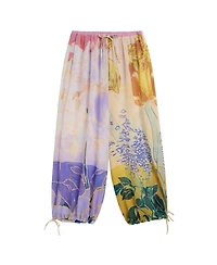 Desigual Women's Long floral print trousers