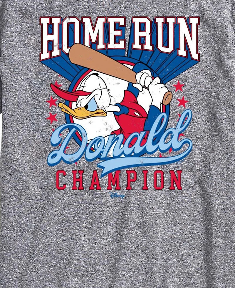 Airwaves Men's Disney Home Run Donald Short-Sleeve Graphic T-Shirts