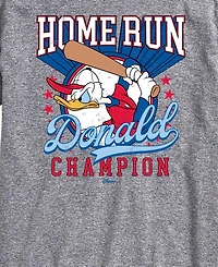 Airwaves Men's Disney Home Run Donald Short-Sleeve Graphic T-Shirts