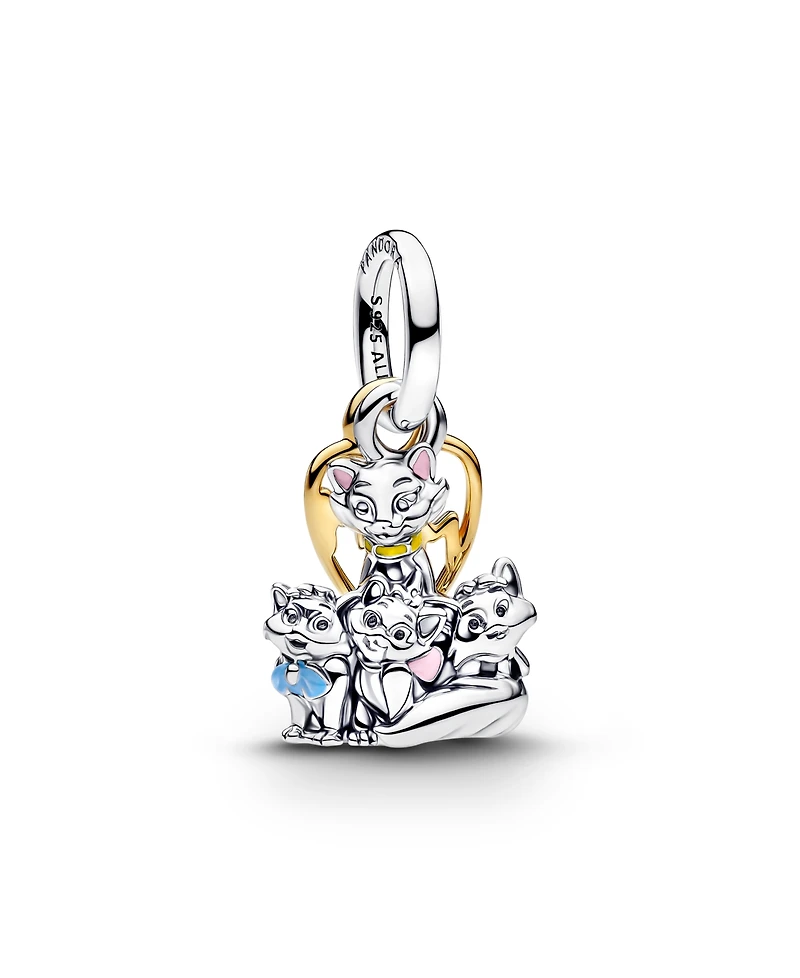 Pandora Disney Aristocats Duchess Kittens Dangle Charm