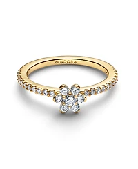 Pandora Sparkling Flower Ring