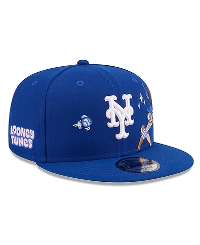 New Era Men's Royal New York Mets Looney Tunes Lola Bunny 9FIFTY Snapback Hat